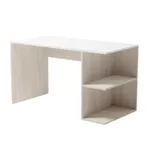 Masă de birou Smartex (10105) Comp 120cm Alb+Stejar deschis