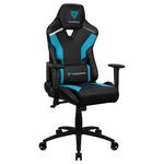 Gaming Chair ThunderX3 TC3 Black/Azure Blue, User max load up to 150kg / height 165-185cm