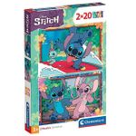 Puzzle Clementoni Puzzle 2x20 Disney Stitch (24809)
