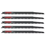 Аксессуар для пилы Makita P-05072 Set 5x pânza sabie lemn HSS 4-6.5x300