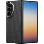 Чехол для смартфона Pitaka Edge Samsung Galaxy Z Fold8 Ultra (Protectie spate) Black Grey 01 (FBFold8)