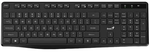 Wireless Keyboard Genius KB-7200, Fn Keys, Chocolate keys, Battery indicator, 2xAAA, Black, USB
