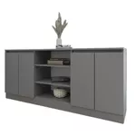 Comodă Smartex (16297) Т5 160cm Grafit