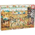 Puzzle Educa 18505 2000 The Garden of Earthly Delights