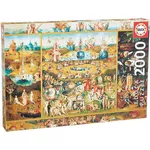 Puzzle Educa 18505 2000 The Garden of Earthly Delights