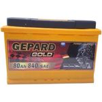 Автомобильный аккумулятор Gepard GOLD 80 AH 850A (277x175x191)