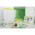 Set de mobilier pentru copii Happy Babies Baby Mix 33 (White/Pastel Green)