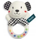 Погремушка Sensillo Z-0301 Погремушка плюш 49 B/W Bear