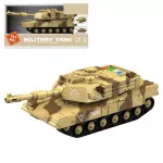 Mașină Wenyi WY410B 1:16 Tanc militar inerțial, camuflaj (lumină/sunet)