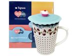 Набор чашка Tognana Relax Tea 330ml с крышкой
