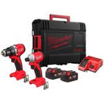 Set de scule electrice Milwaukee 4933492836 M18BLCPP2B-402C