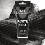 Краска акриловая Art Kompozit, (540) Марс черный, 75 мл