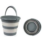 Accesoriu pentru baie BabyJem 598 Galeata pliabila pentru baie Anthracite