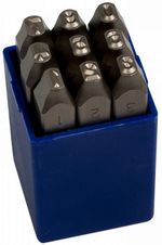 Set de unelte de mână King Tony 11509SQ05 Набор ударных клейм 5 мм, цифры, 9 предметов, хвостовик HRC 40