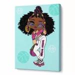 Картина по номерам Ideyka (KHO6285) L.O.L. Surprise! Tweens Hoops Cutie, 30х40