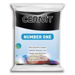 Полимерная глина CERNIT N1 56г, чёрный