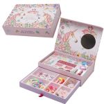 Set de creație Essa IG2925 Produse cosmetice pentru copii și organizator cu 2 compartimente Unicorn