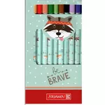 Набор для творчества Brunnen Set de creioane colorate groase 12 pcs