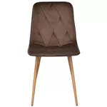 Scaun Evelin di Costacurta YTC-080Wo, BLUVEL38 (Brown)