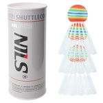 Инвентарь для бадминтона Nils 13605 Fluturas badminton set (3 buc) LED NBL6193 NILS 14-30-114