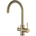 Смеситель кухонный Helika-AquaSanita 2963-311 PREMIUM DECOR Decor Old Brass