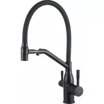 Bateria bucătărie Frap F 4397-6 (chiuveta plus flexibil) Alama NEGRU