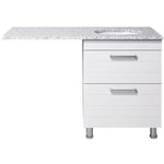 Шкаф под умывальник miscellaneous LIMOJ 125 (GR 1250) Alb Dr.