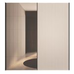 Шкаф Bayro Top line Napoli 2300x2300x580 белый, купе (604805)