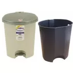 Coș de gunoi Hydro S Plastic cu pedala si galeata 18 L 0433650