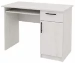Офисный стол Mashtab S12528 Masa cu dulapior si sertar (1000x550х750) Stejar Alb