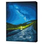 Картина по номерам BrushMe BS53751 40x50cm (în cutie) Camping sub stele