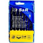Burghiu S&R 216800008 Set burghie pentru lemn Meister (8buc)
