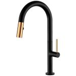 Bateria bucătărie Helika-AquaSanita 7063-601C MOJOSA Black metallic copper