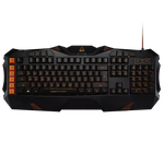 Tastatură Gaming Canyon Fobos, Negru/Portocaliu