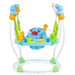 Leagăn pentru bebeluși Chipolino Jump&Play blue PRJP02302BL
