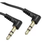 Cablu pentru AV Qilive G4217915 Q.1720 Audio Cable, 90⁰ 3.5mm plug - 3.5mm plug, Stereo, 1.0 m