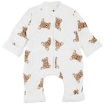 Haine pentru copii Minikin 241911762 Muslin Комбинезон молочный медвежонок 1-3 мес (62 см)
