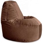 Кресло-мешок BeanBag BM5893, Люкс из велюра, XL, коричневый