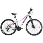 Bicicletă Crosser X100 26-2130-21-13 Grey/Pink
