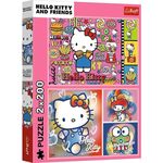Puzzle Trefl 13336 Puzzles 2x200 Hello Kitty and friends, Hello Kitty