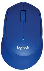 Mouse Wireless Logitech M330 Silent Plus, Blue