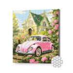 Картина по номерам Art Gallery GB86807 Mozaic cu diamante 30x40cm Masina langa casa