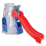 Căsuță de joacă Pilsan 07962 Căsuță cu tobogan Castel (2 culori)