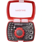 Set de tubulare, bite, duze Proline 10702 Набор бит с трещёточным ключом 27шт