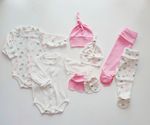 Set Pampy Ivory+Pink+Crown