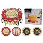 {'ro': 'Accesoriu pentru bucătărie Excellent Houseware 55502 Set suporturi pentru pocal de bere 4buc (D11x2.8cm), ceramica', 'ru': 'Аксессуар для кухни Excellent Houseware 55502 Set suporturi pentru pocal de bere 4buc (D11x2.8cm), ceramica'}