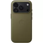 Husă pentru smartphone Apple iPhone 18 Pro TechWoven Case with MagSafe Olive MKD34