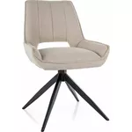 Стул Signal Tello bjorn czarny stel/ jasny bez 24