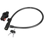 Аксессуар для велосипеда Hama 178109 Bicycle Cable Lock, 65 cm