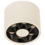 Освещение для помещений LED Market Surface Downlight Wheel 7W, 4000K, LM-XC006, Ø78*h58mm, White+Black